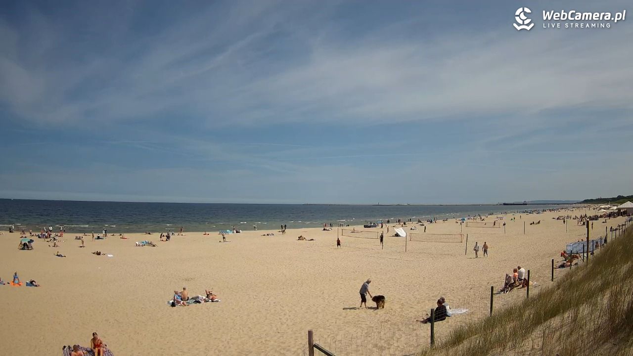 ŚWINOUJŚCIE - widok na plażę - 24 maj 2026, 11:36