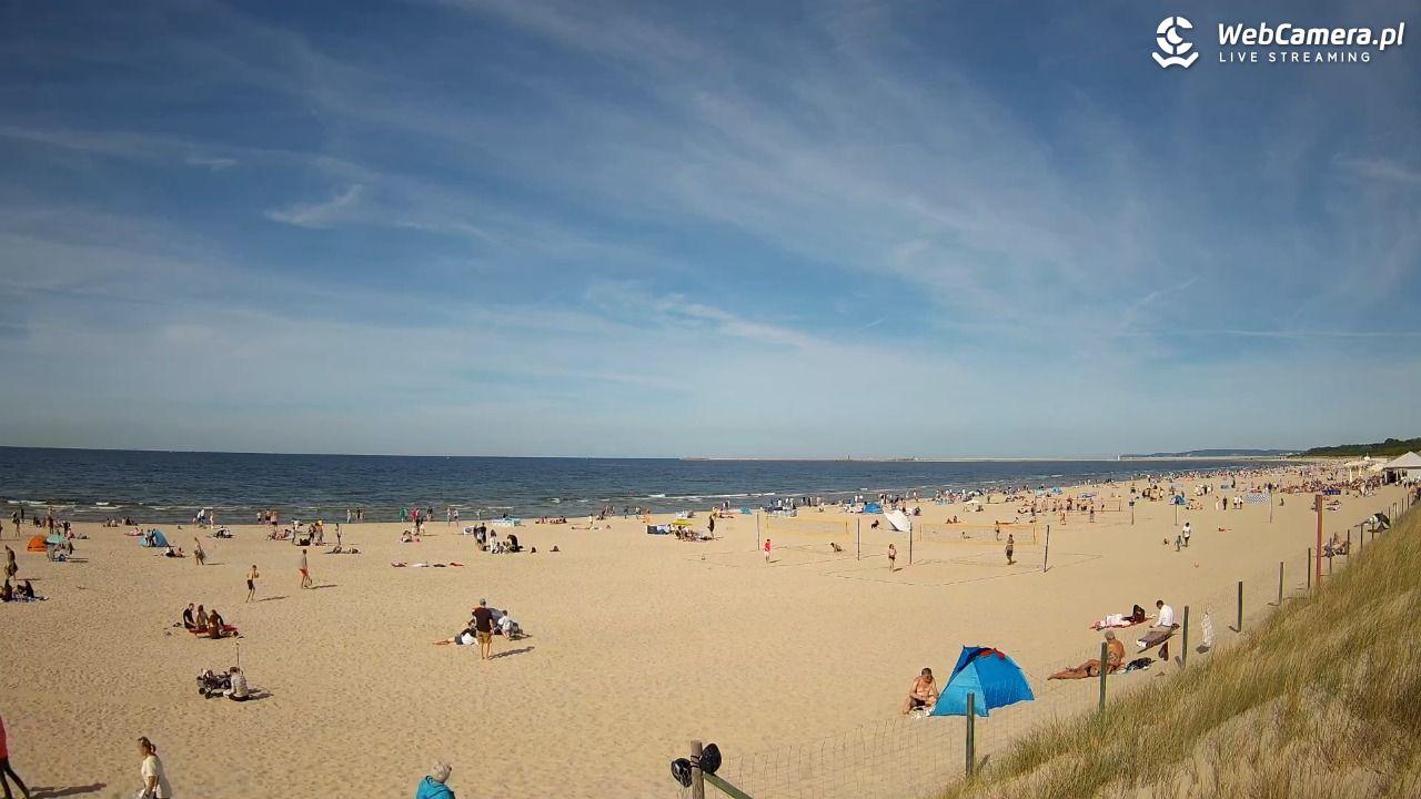 ŚWINOUJŚCIE - widok na plażę - 24 maj 2026, 16:37