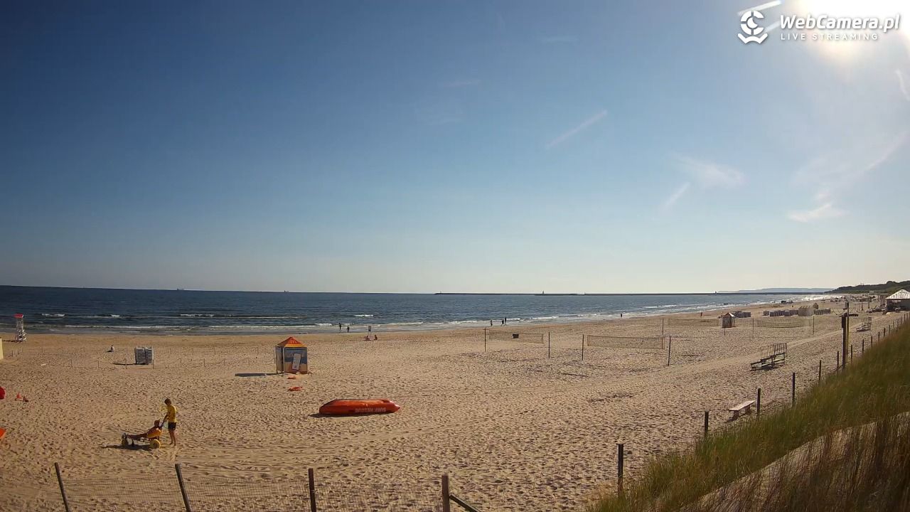 ŚWINOUJŚCIE - widok na plażę - 14 lipiec 2026, 08:36