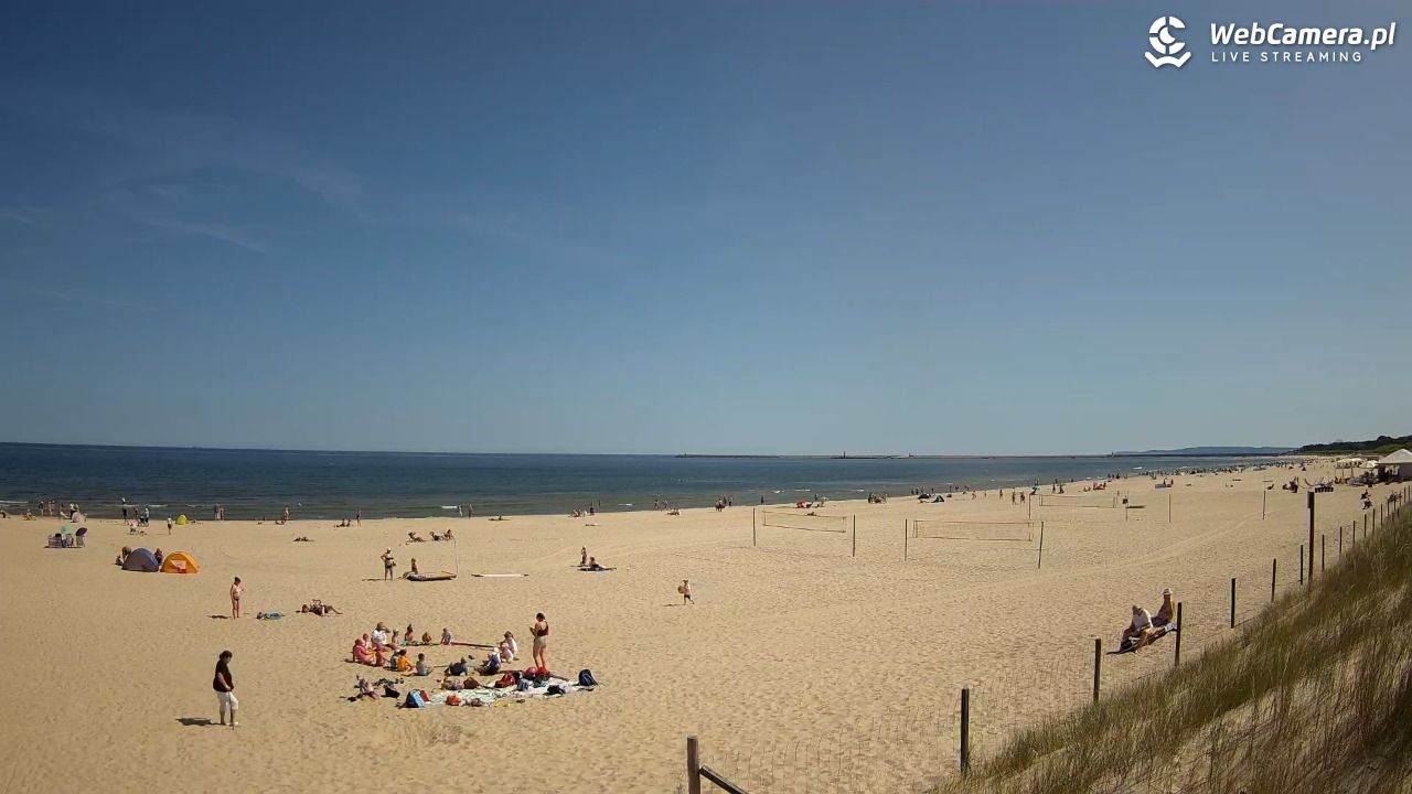 ŚWINOUJŚCIE - widok na plażę - 26 maj 2026, 10:45