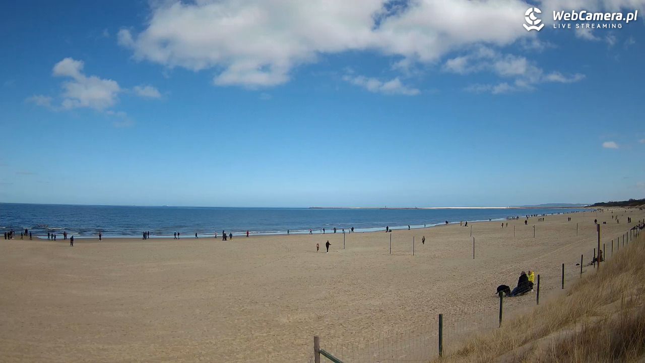 ŚWINOUJŚCIE - widok na plażę - 29 marzec 2026, 13:07