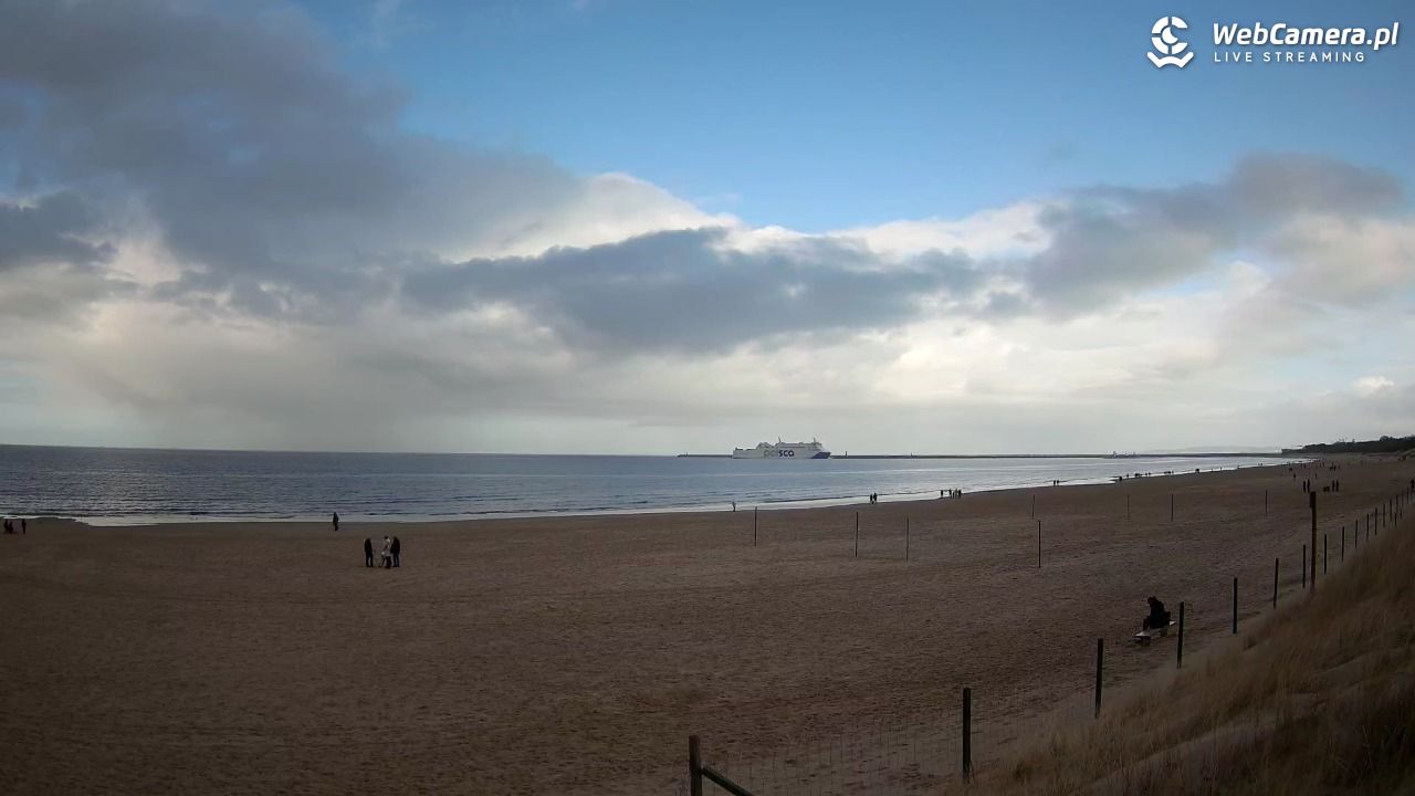 ŚWINOUJŚCIE - widok na plażę - 31 marzec 2026, 15:56
