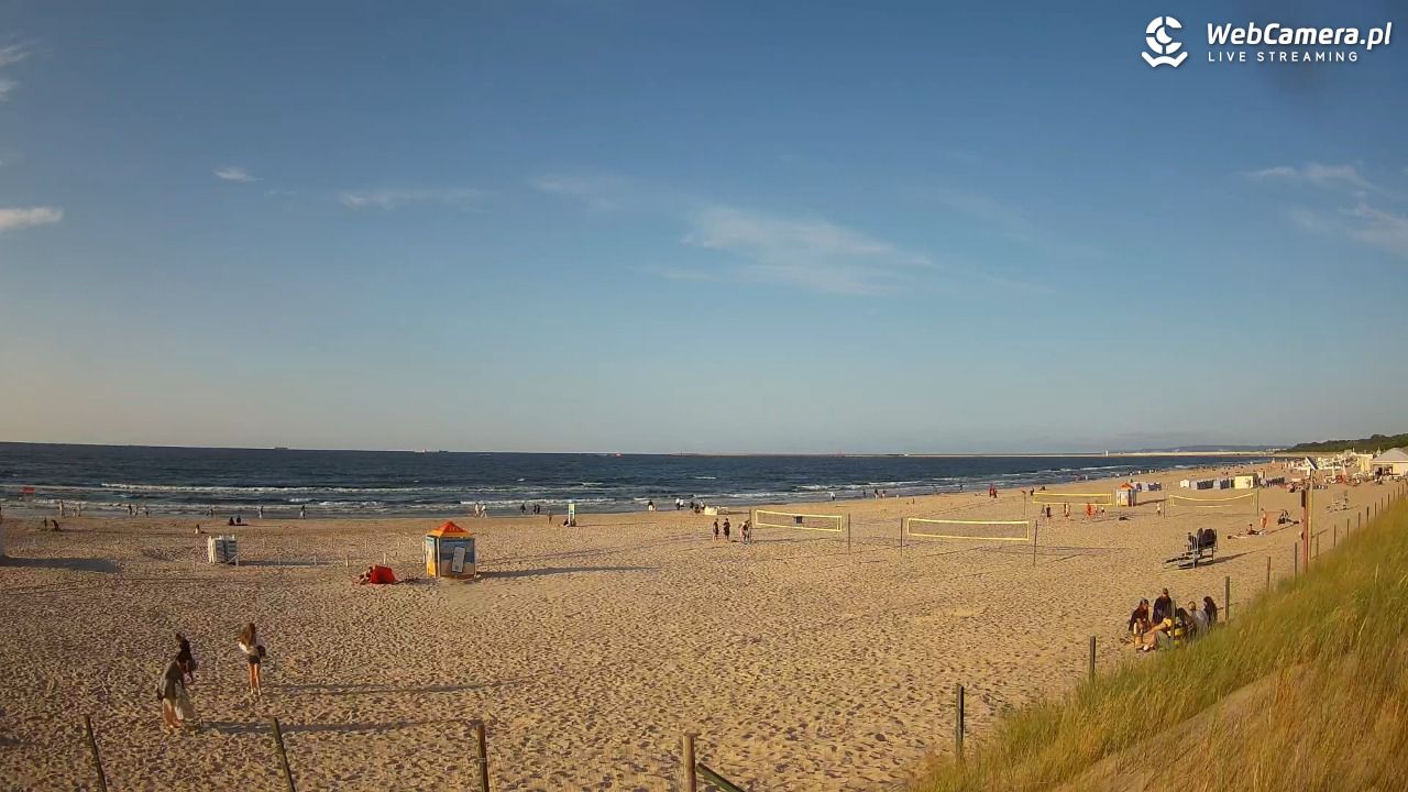 ŚWINOUJŚCIE - widok na plażę - 13 lipiec 2026, 19:43