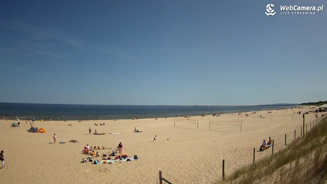 ŚWINOUJŚCIE - widok na plażę - 26 maj 2026, 10:45