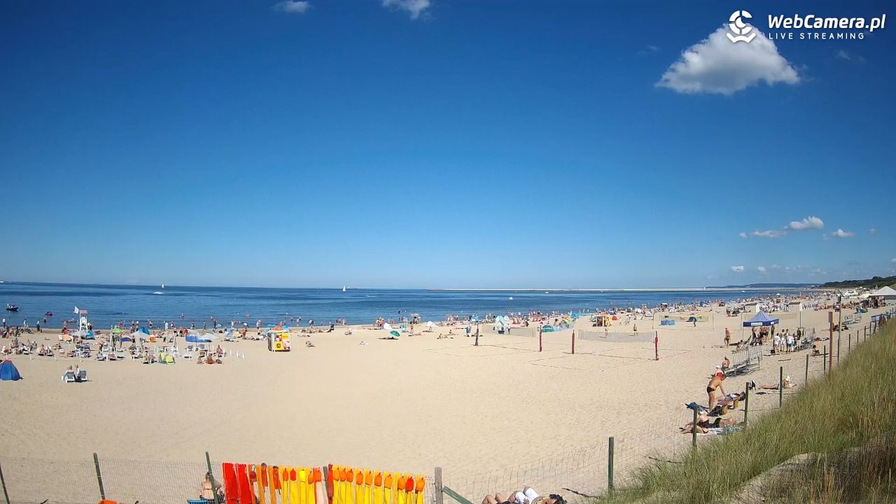 ŚWINOUJŚCIE - widok na plażę - 31 sierpień 2025, 14:46
