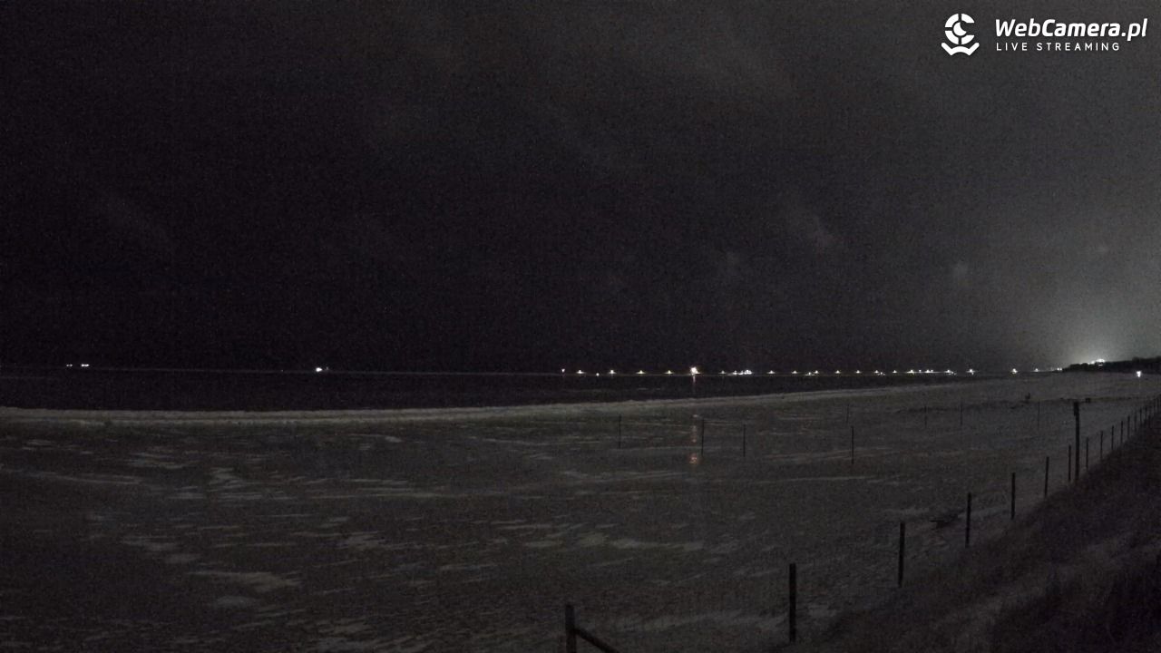 ŚWINOUJŚCIE - widok na plażę - 07 luty 2026, 20:07