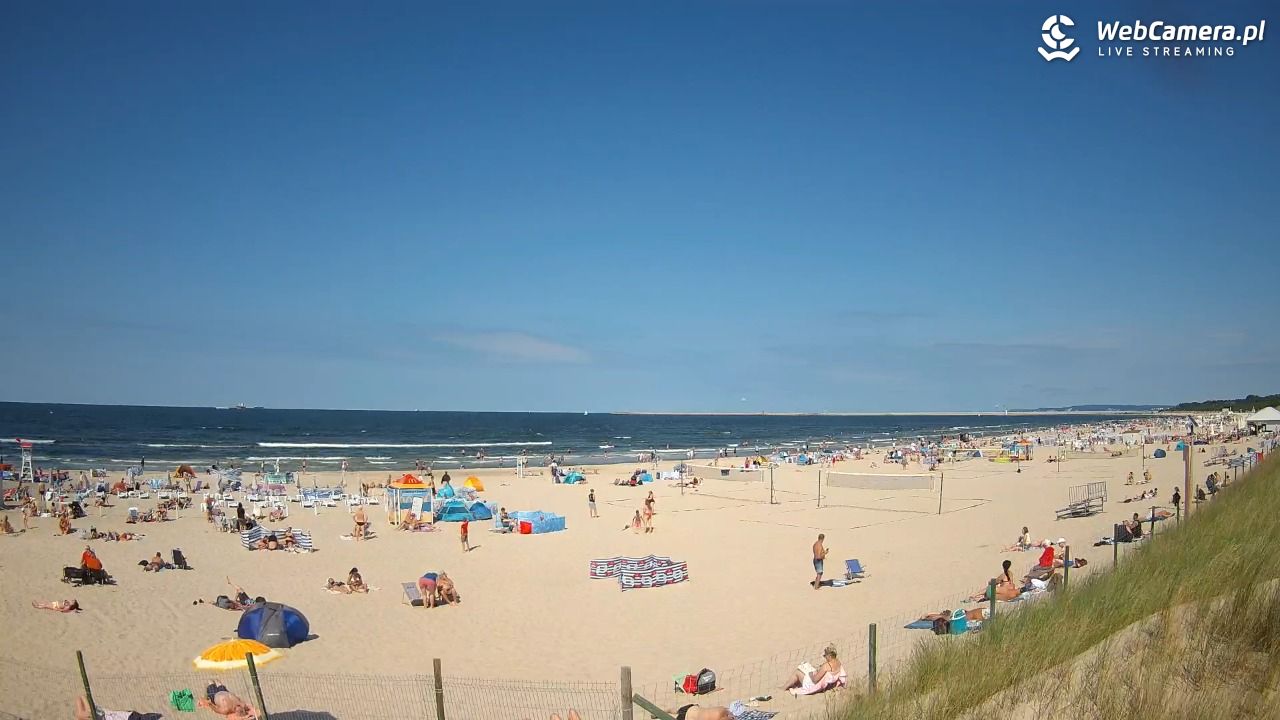 ŚWINOUJŚCIE - widok na plażę - 13 lipiec 2026, 15:39