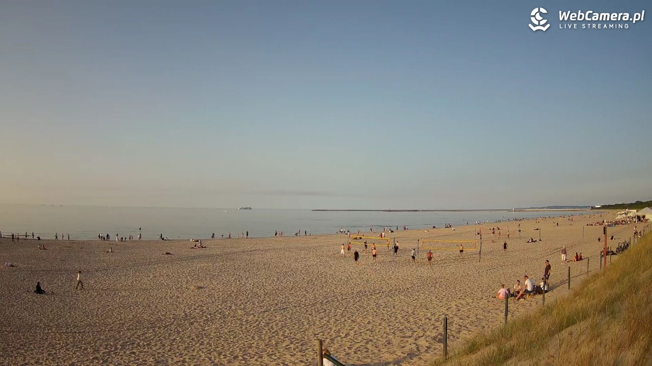 ŚWINOUJŚCIE - widok na plażę - 23 maj 2026, 19:47