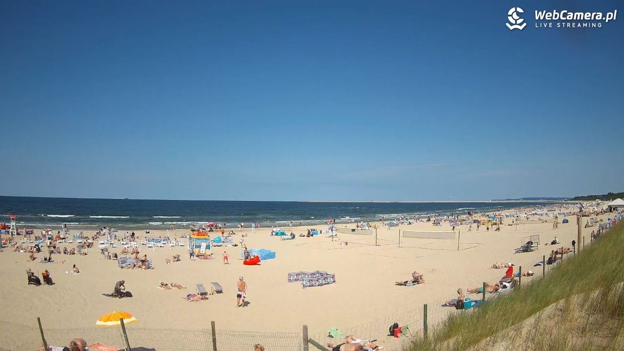 ŚWINOUJŚCIE - widok na plażę - 13 lipiec 2026, 15:07