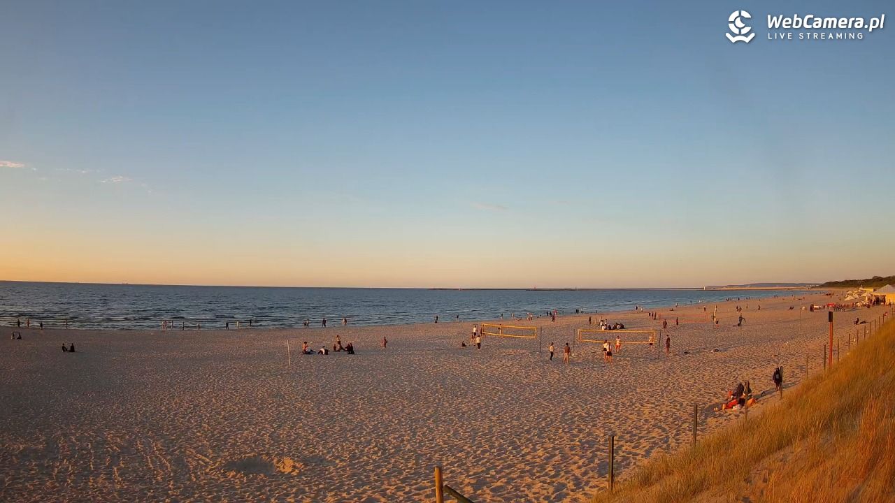 ŚWINOUJŚCIE - widok na plażę - 25 maj 2026, 20:49