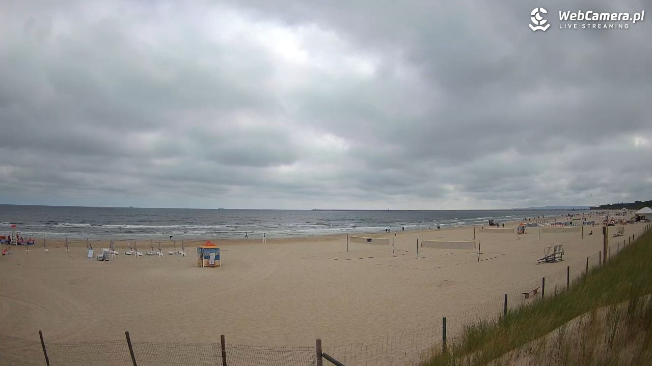ŚWINOUJŚCIE - widok na plażę - 13 lipiec 2026, 09:52