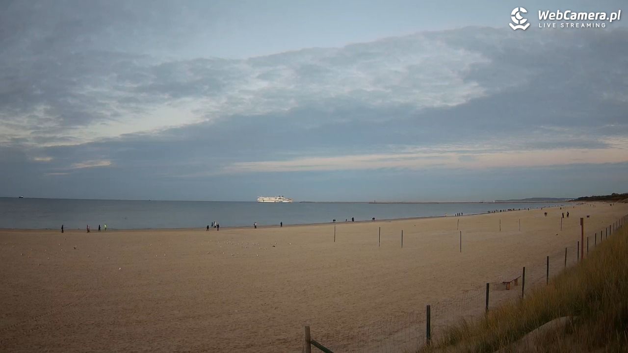 ŚWINOUJŚCIE - widok na plażę - 03 listopad 2025, 16:30