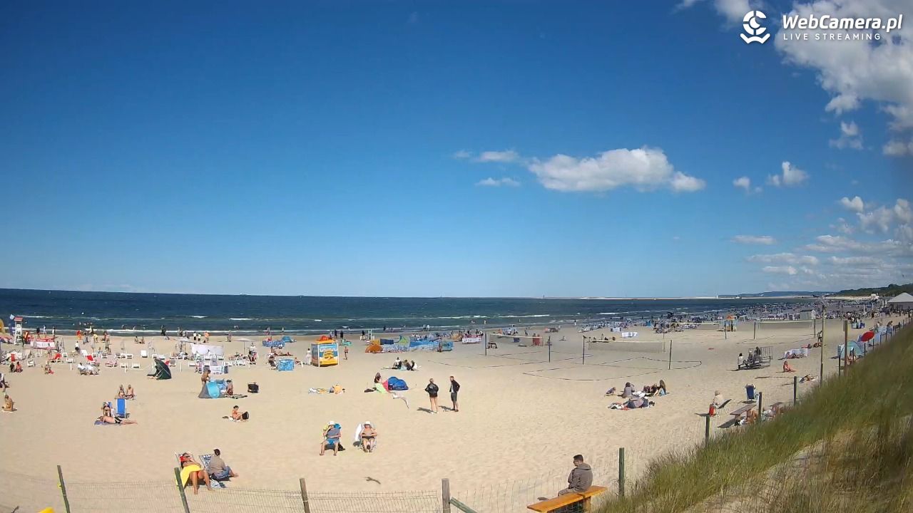 ŚWINOUJŚCIE - widok na plażę - 26 sierpień 2026, 14:17