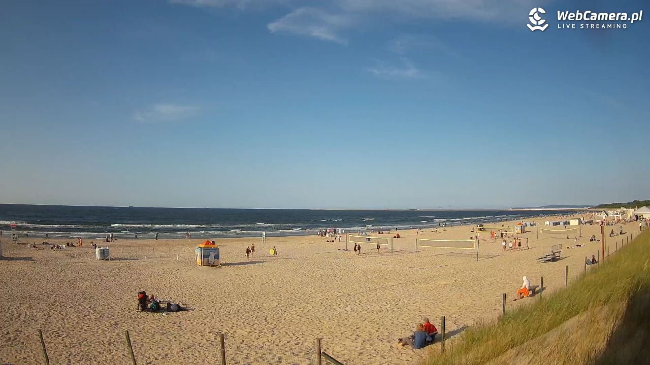 ŚWINOUJŚCIE - widok na plażę - 13 lipiec 2026, 18:59