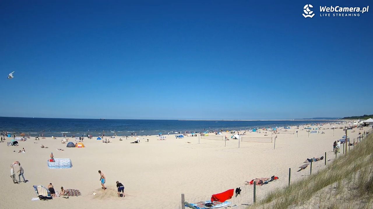 ŚWINOUJŚCIE - widok na plażę - 25 maj 2026, 14:17