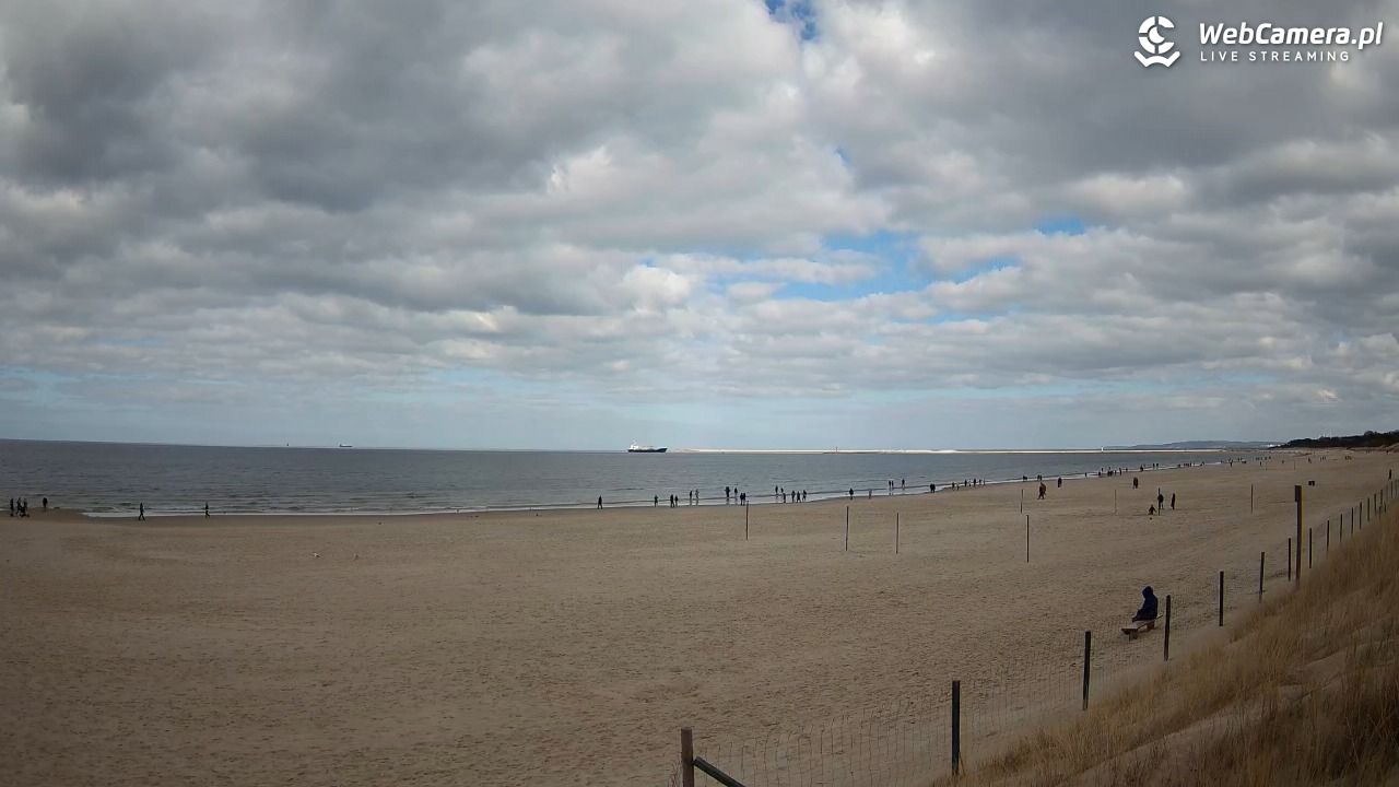 ŚWINOUJŚCIE - widok na plażę - 29 marzec 2026, 15:14