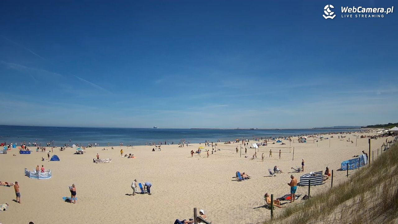 ŚWINOUJŚCIE - widok na plażę - 23 maj 2026, 11:56