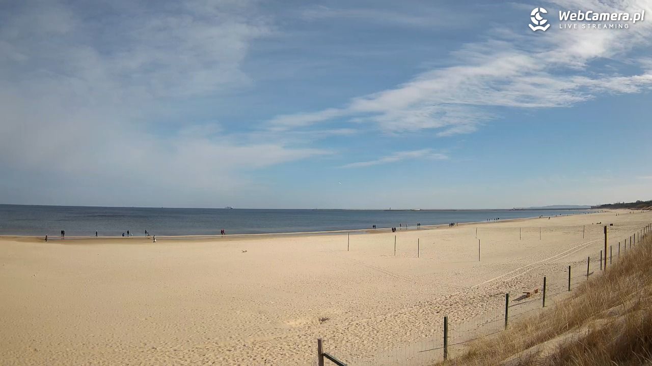 ŚWINOUJŚCIE - widok na plażę - 28 marzec 2026, 09:34