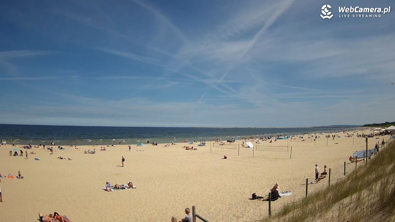 ŚWINOUJŚCIE - widok na plażę - 24 maj 2026, 12:01
