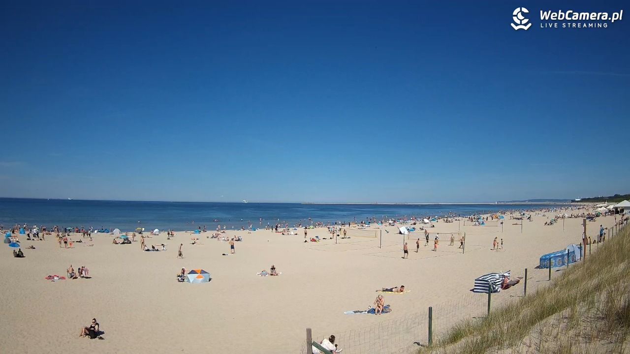 ŚWINOUJŚCIE - widok na plażę - 23 maj 2026, 14:52