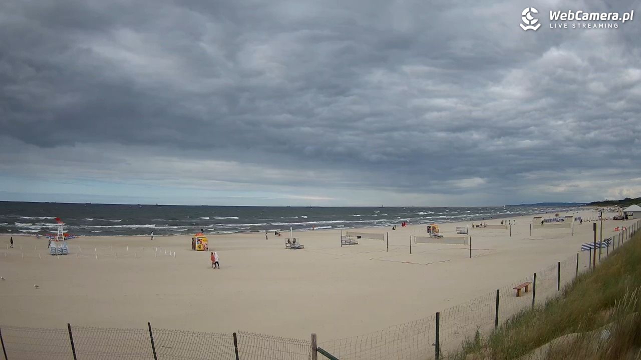 ŚWINOUJŚCIE - widok na plażę - 25 czerwiec 2025, 14:34
