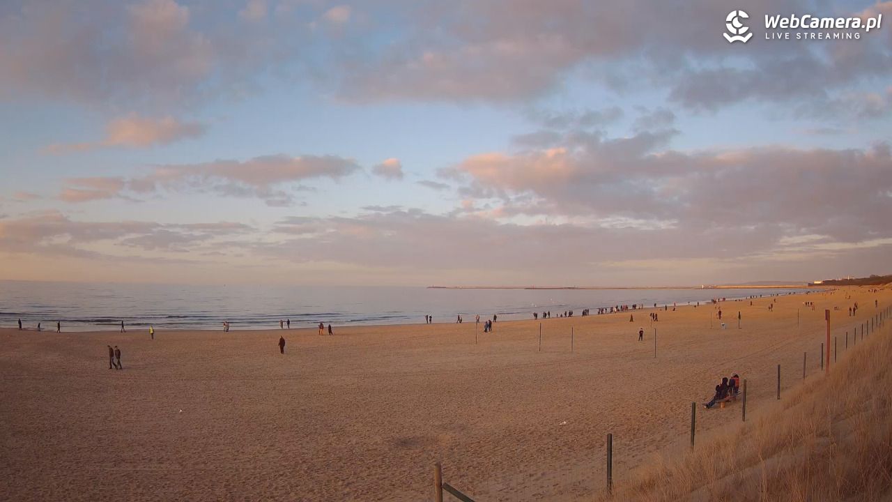 ŚWINOUJŚCIE - widok na plażę - 31 marzec 2026, 19:22
