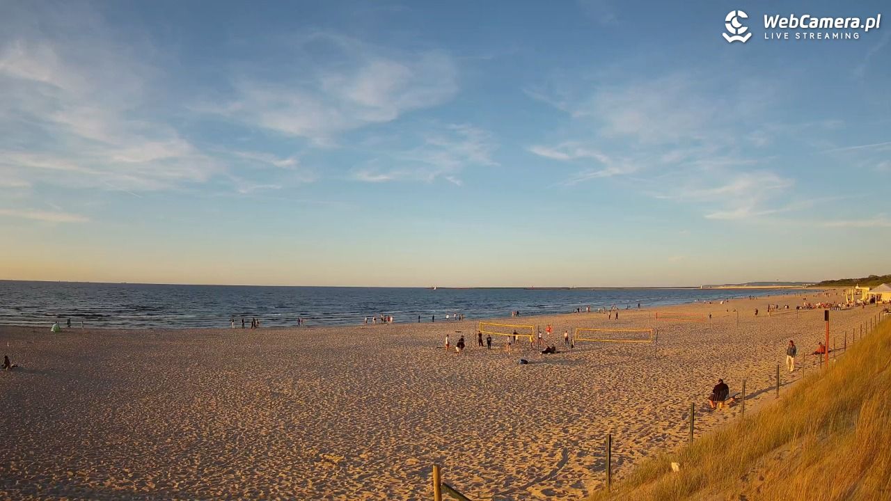 ŚWINOUJŚCIE - widok na plażę - 24 maj 2026, 20:35