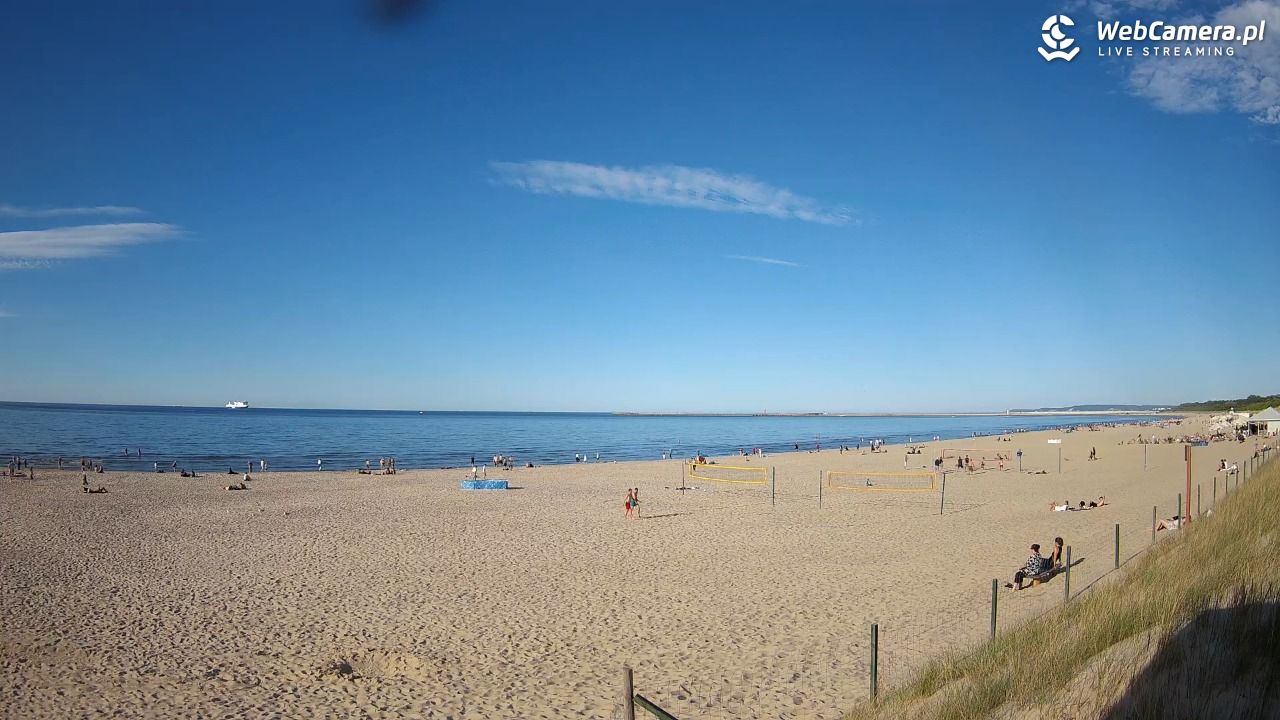 ŚWINOUJŚCIE - widok na plażę - 25 maj 2026, 18:28