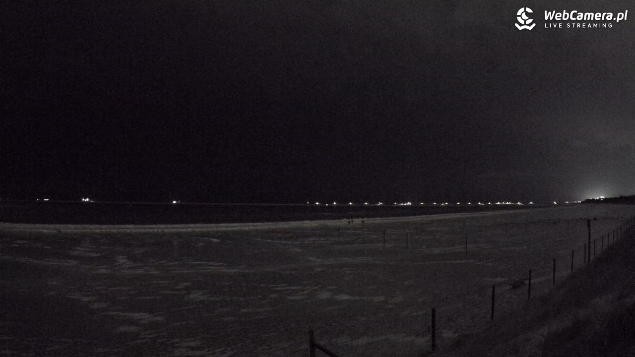 ŚWINOUJŚCIE - widok na plażę - 07 luty 2026, 19:24