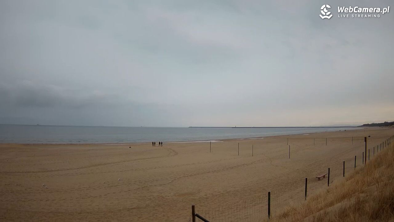 ŚWINOUJŚCIE - widok na plażę - 28 marzec 2026, 17:56