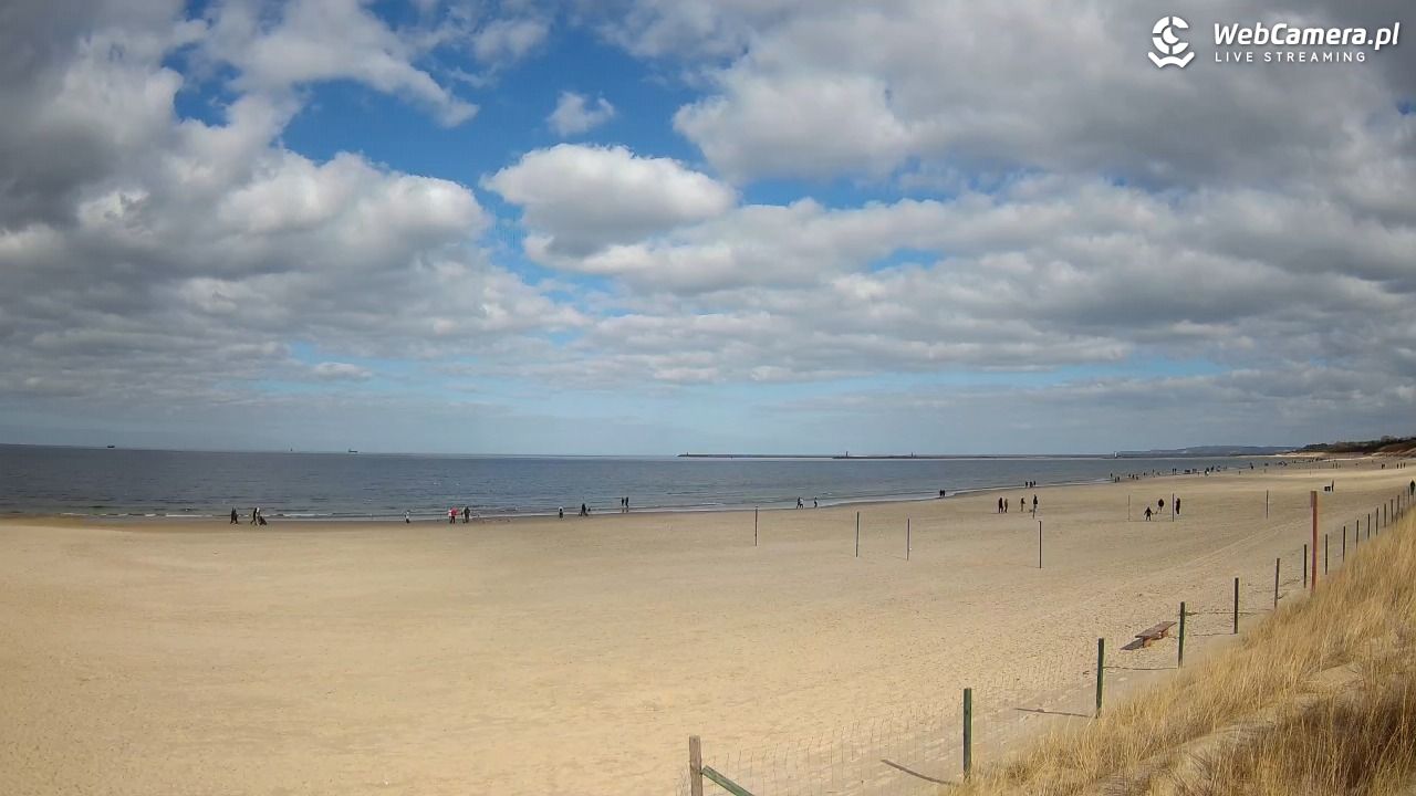 ŚWINOUJŚCIE - widok na plażę - 29 marzec 2026, 15:03