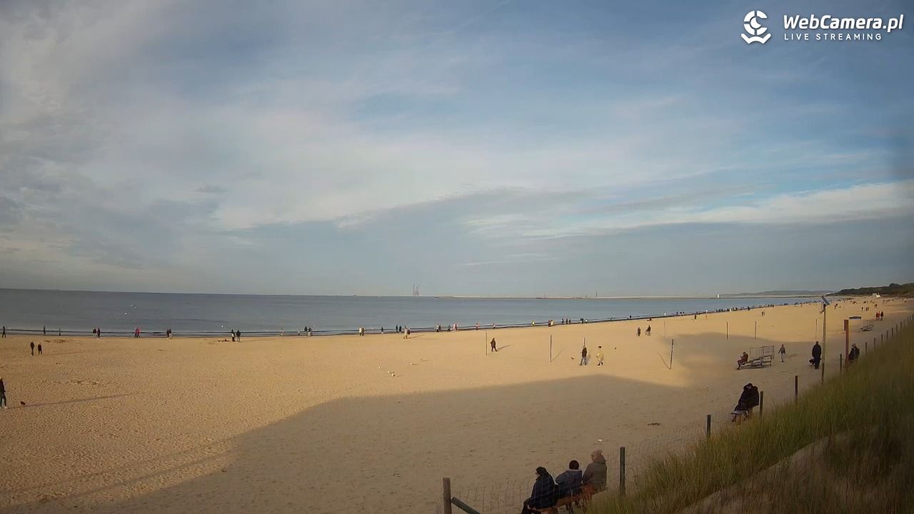 ŚWINOUJŚCIE - widok na plażę - 15 październik 2026, 14:54