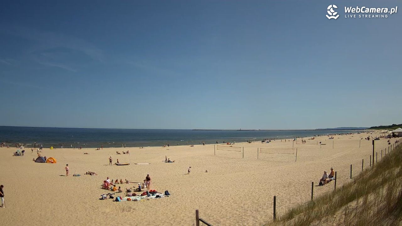 ŚWINOUJŚCIE - widok na plażę - 26 maj 2026, 10:45