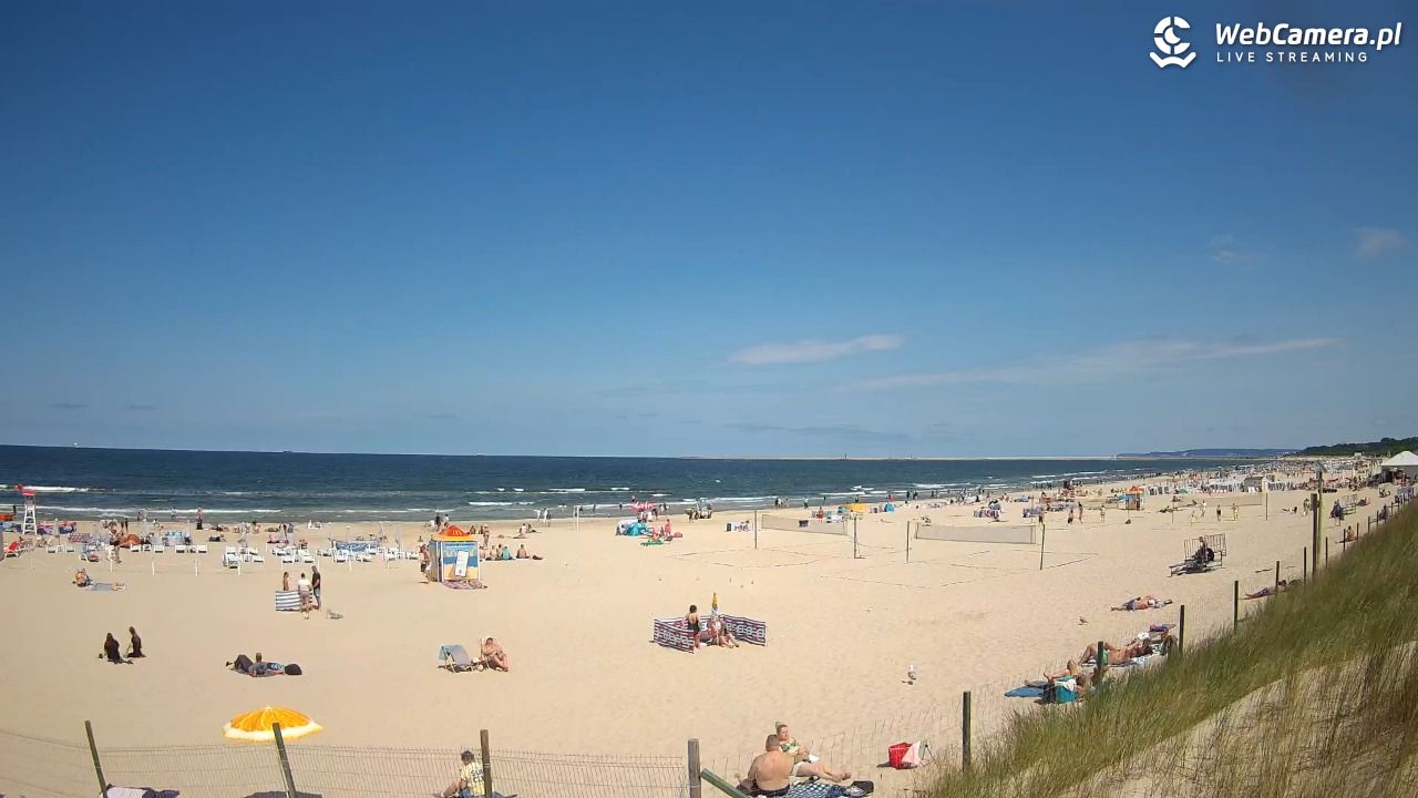ŚWINOUJŚCIE - widok na plażę - 13 lipiec 2026, 13:41