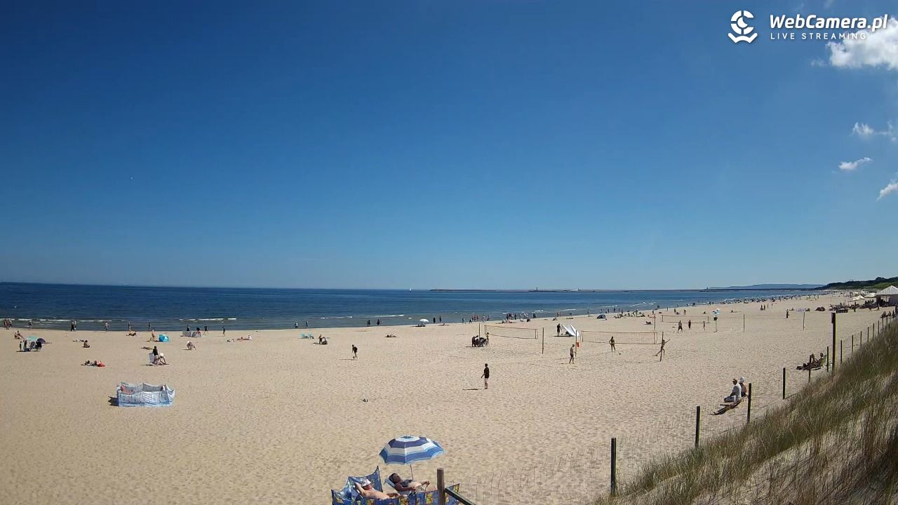 ŚWINOUJŚCIE - widok na plażę - 25 maj 2026, 10:39