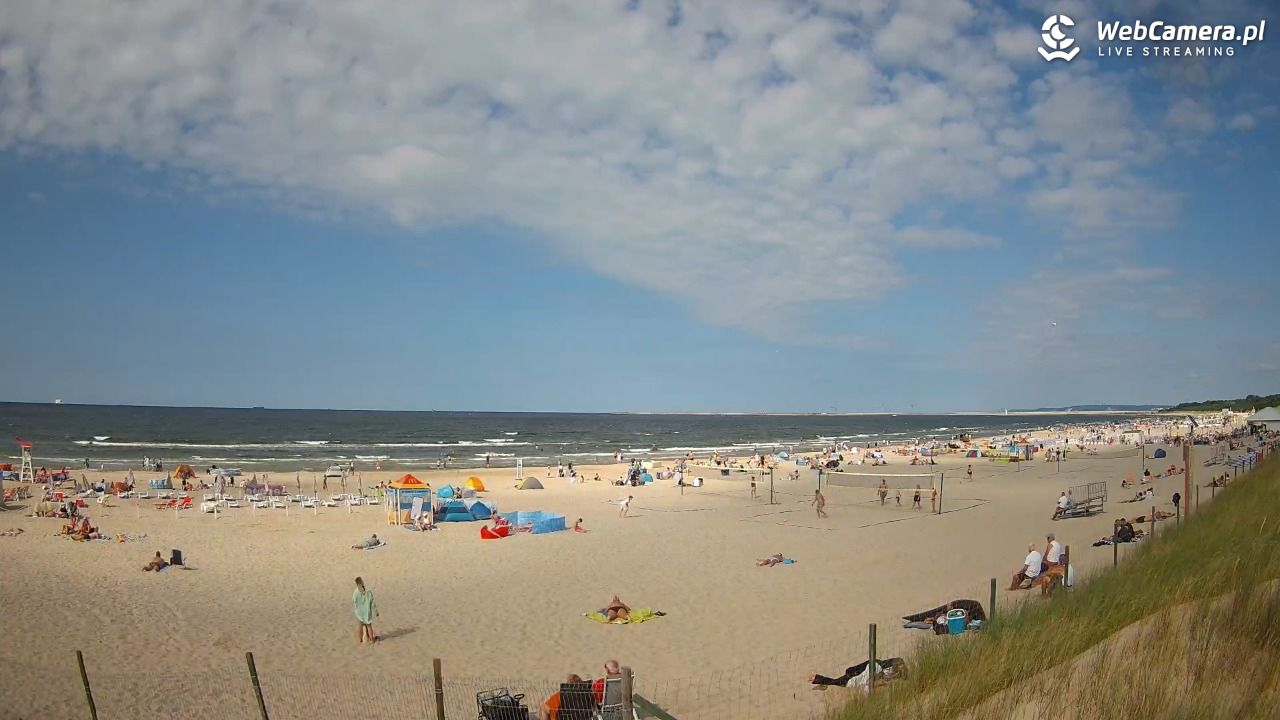 ŚWINOUJŚCIE - widok na plażę - 13 lipiec 2026, 16:38