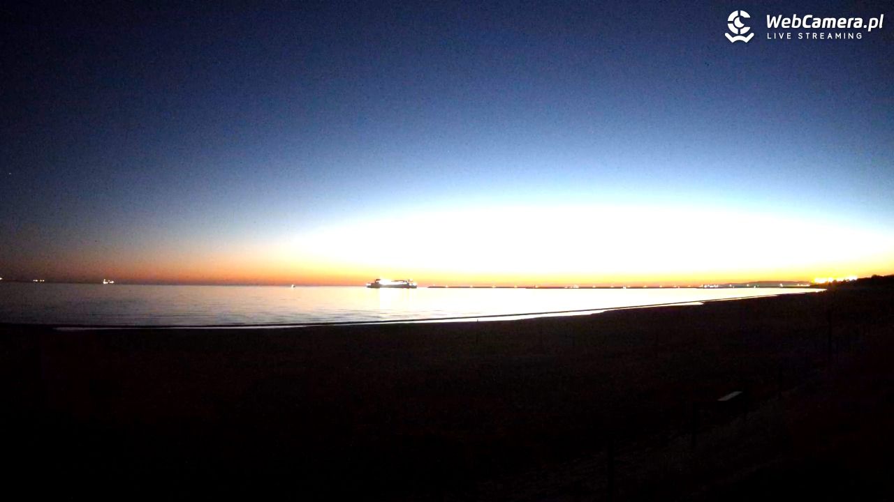 ŚWINOUJŚCIE - widok na plażę - 01 kwiecień 2026, 05:35