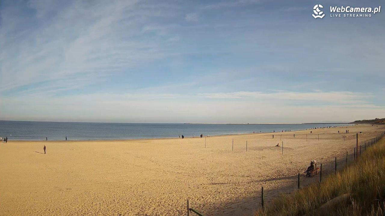 ŚWINOUJŚCIE - widok na plażę - 01 listopad 2025, 14:20