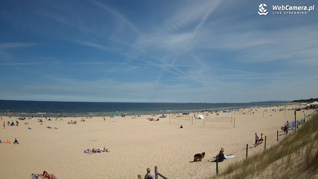 ŚWINOUJŚCIE - widok na plażę - 24 maj 2026, 11:59