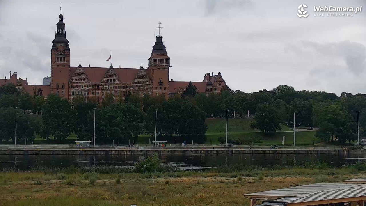 Widok na Bulwary Szczecińskie - 01 sierpień 2026, 13:48
