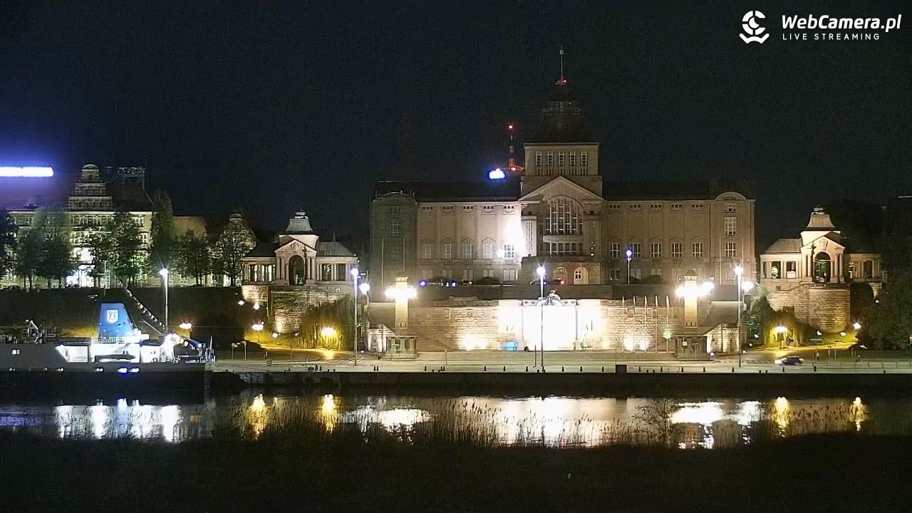 Widok na Bulwary Szczecińskie - 03 maj 2026, 00:32