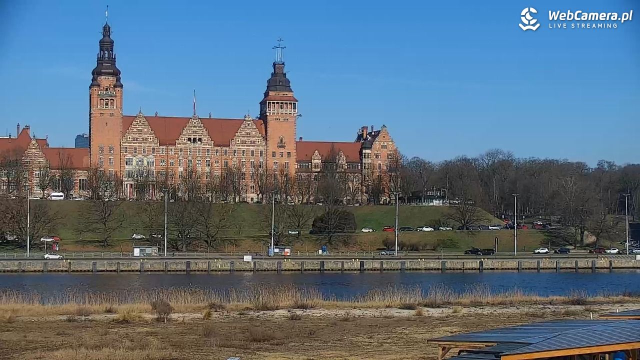 Widok na Bulwary Szczecińskie - 18 marzec 2026, 09:15