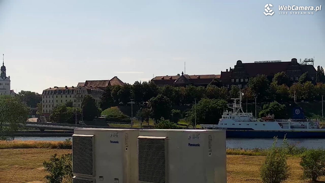 Widok na Bulwary Szczecińskie - 09 sierpień 2026, 16:01