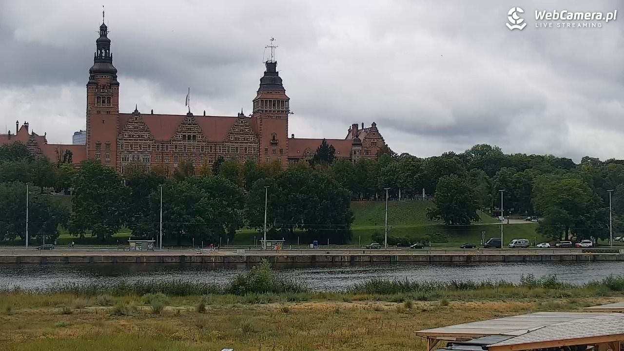 Widok na Bulwary Szczecińskie - 01 sierpień 2026, 15:30