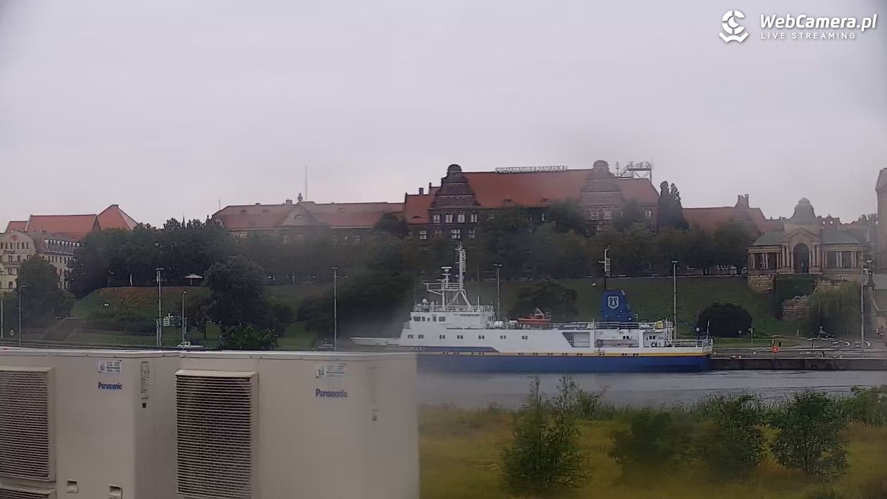 Widok na Bulwary Szczecińskie - 01 sierpień 2026, 09:30