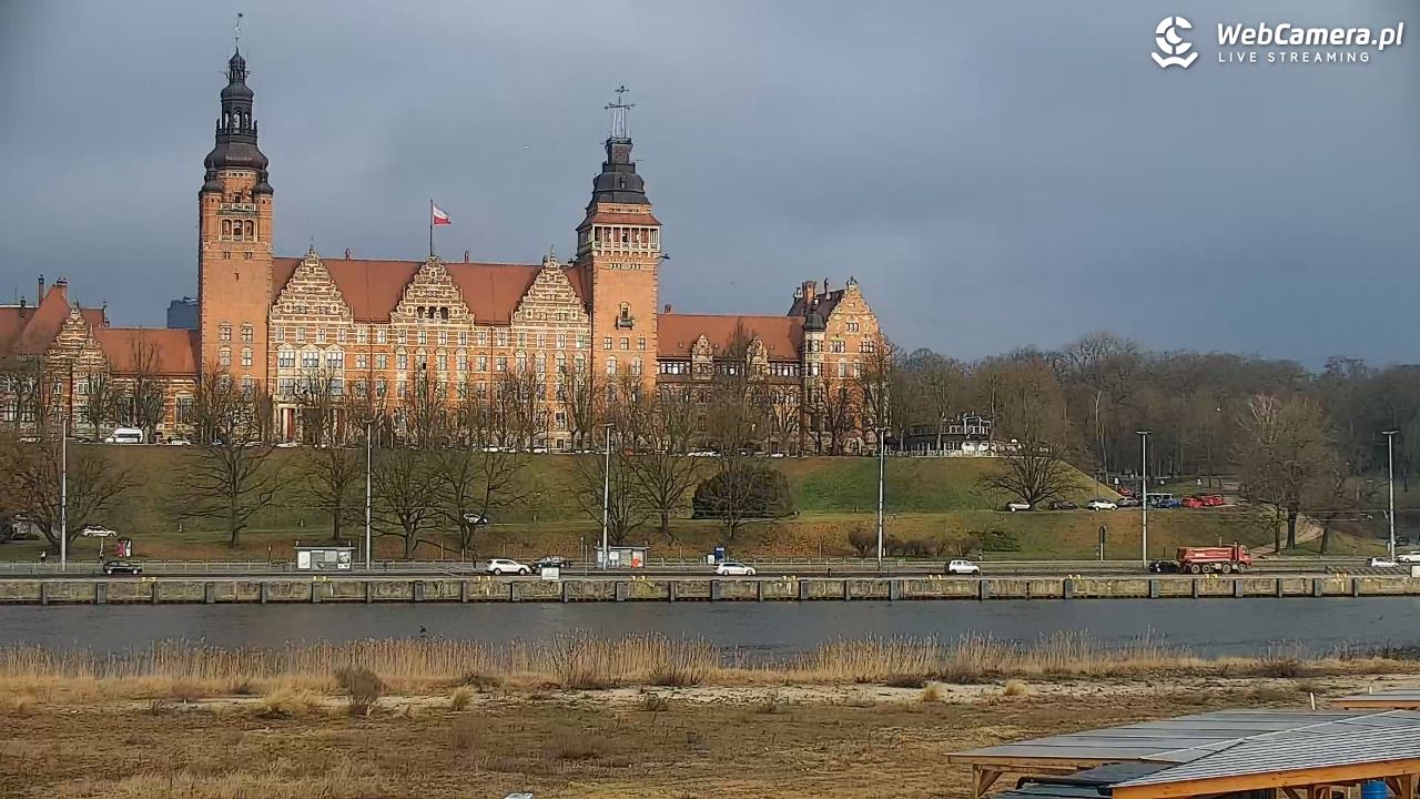 Widok na Bulwary Szczecińskie - 16 marzec 2026, 08:01