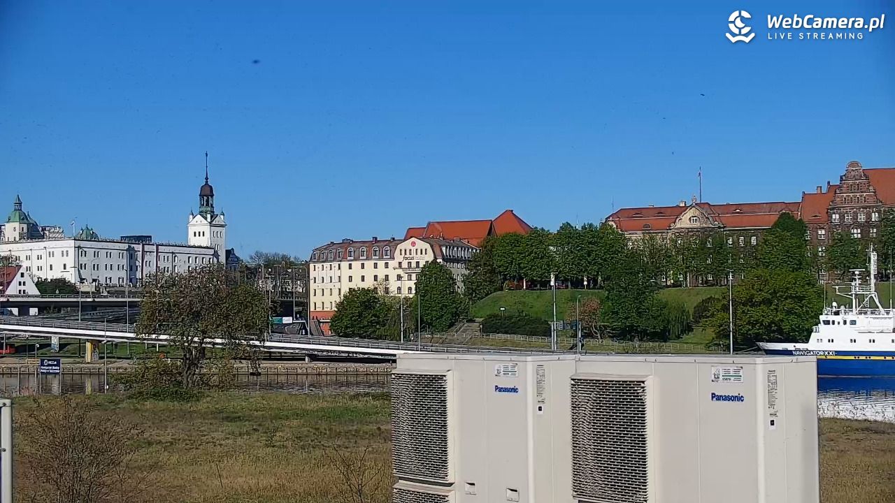 Widok na Bulwary Szczecińskie - 01 maj 2026, 08:17