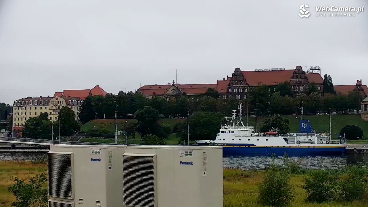 Widok na Bulwary Szczecińskie - 01 sierpień 2026, 11:19