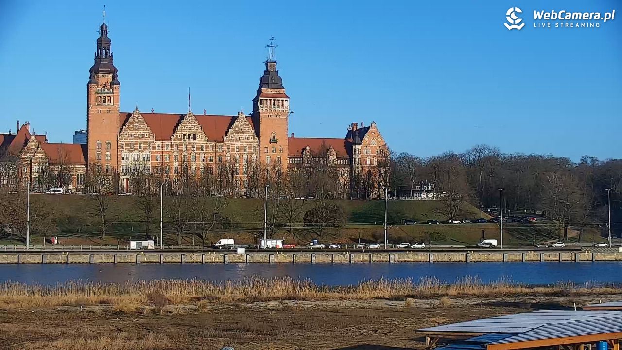 Widok na Bulwary Szczecińskie - 17 marzec 2026, 07:36