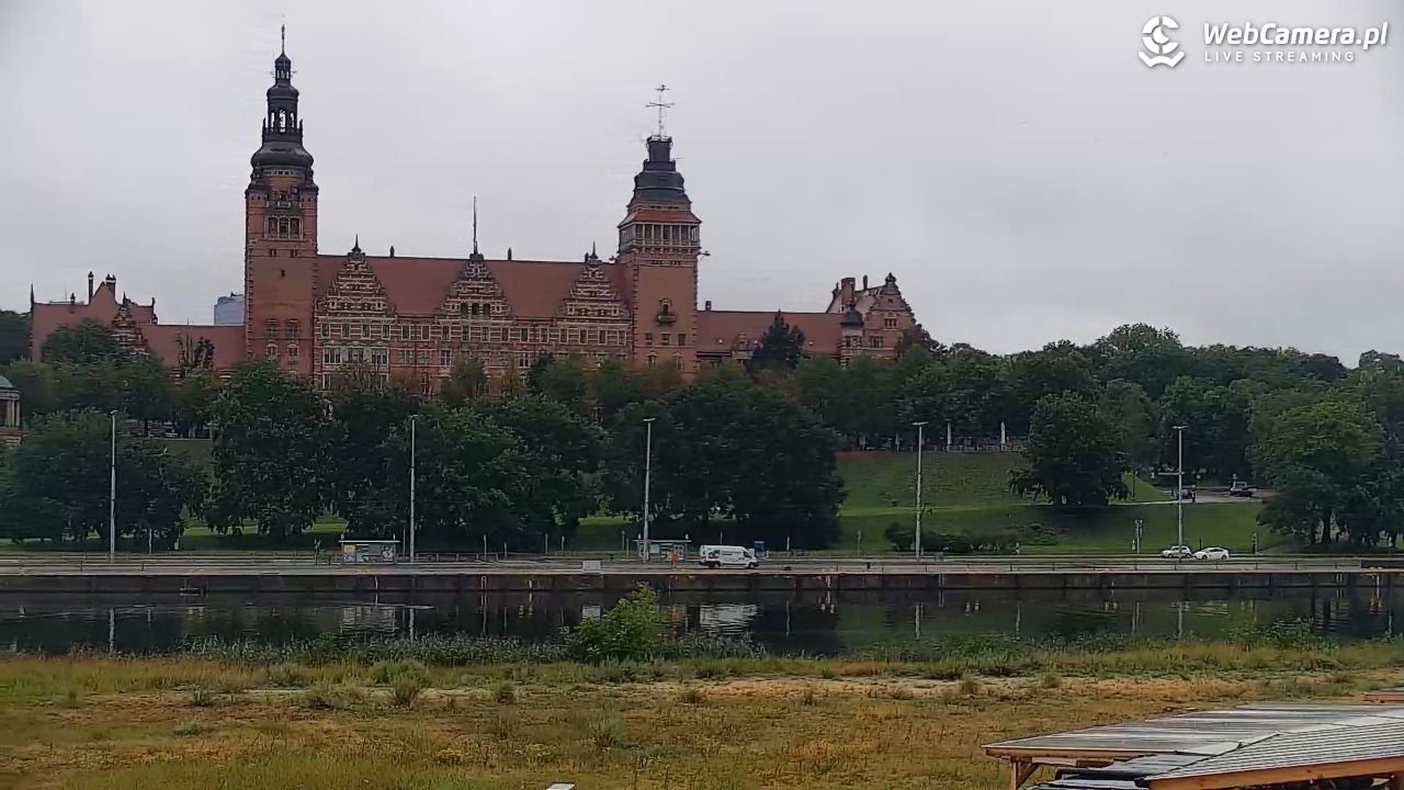 Widok na Bulwary Szczecińskie - 01 sierpień 2026, 10:38